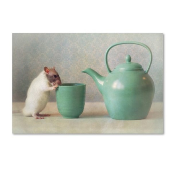 Trademark Fine Art Ellen Van Deelen 'The Teapot' Canvas Art, 30x47 1X03893-C3047GG